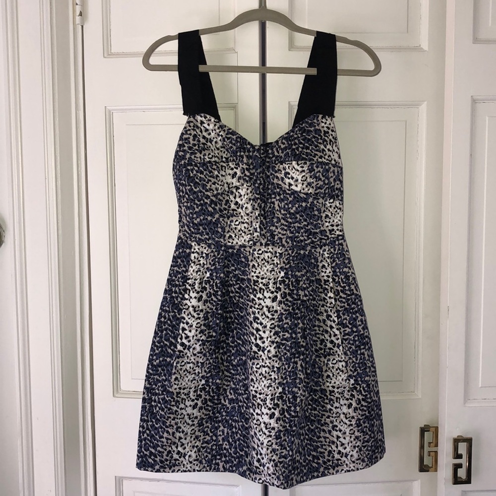 Guess Skater Cheetah Print Dress in Size 4